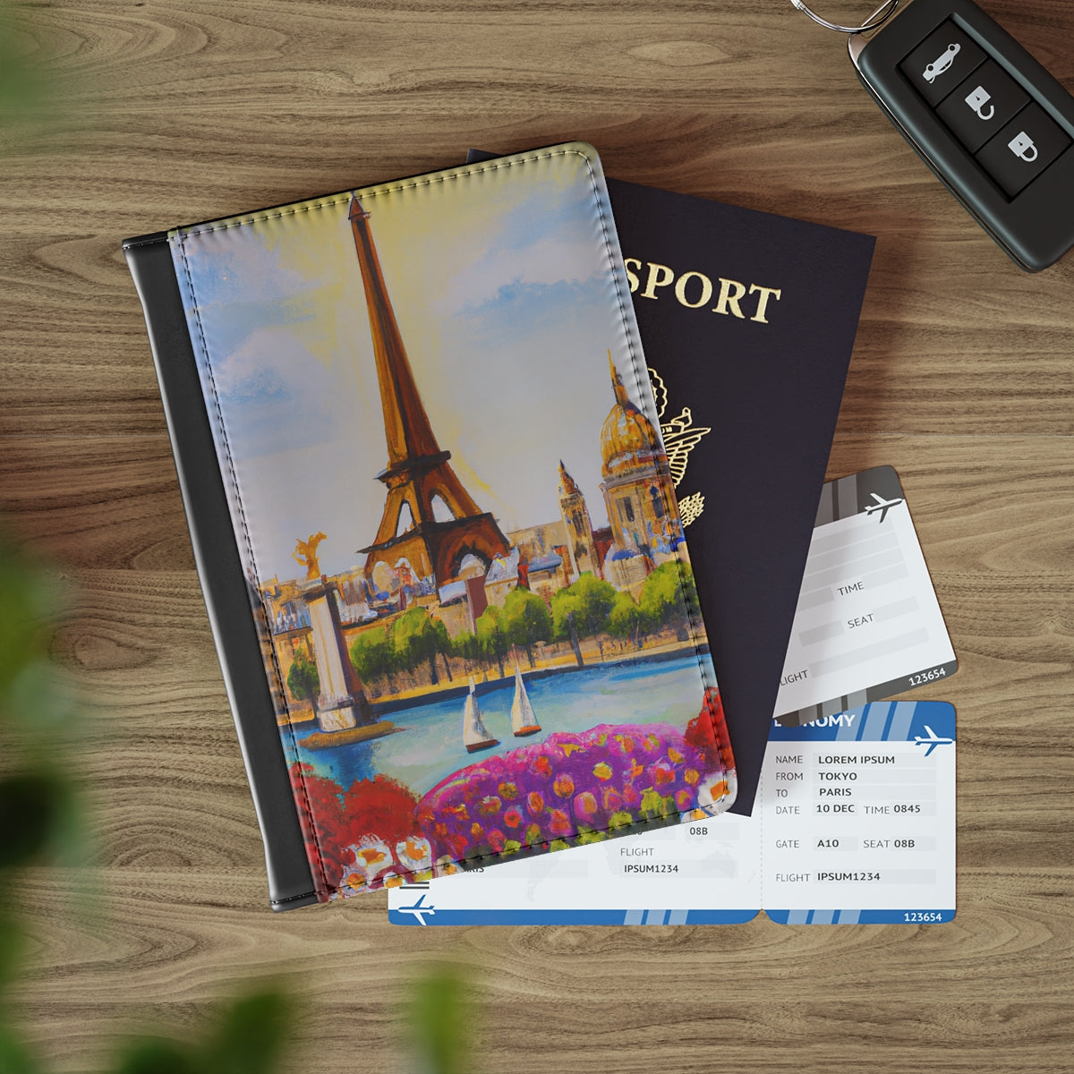 Paris AI Passport Cover