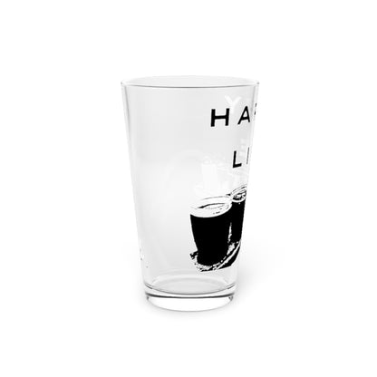 Happy Life Pint Glass