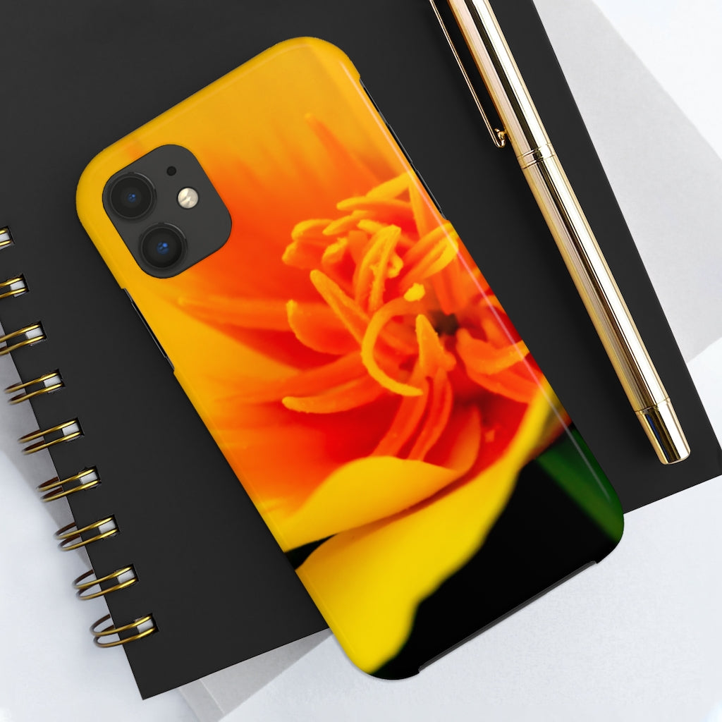 California Poppy Phone Cases