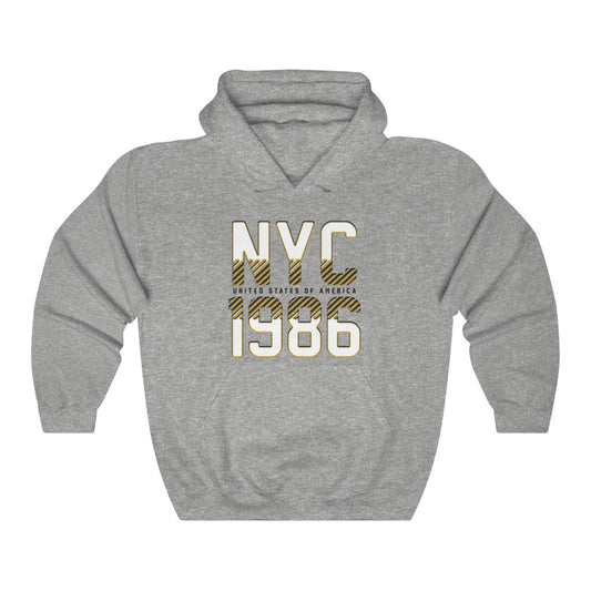 NYC 1986 Heavy Blend Hooded Sweatshirt