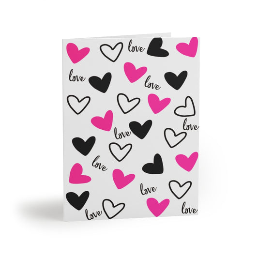 5 is the Magic Number Valentine's Day Greeting cards (8 pcs)