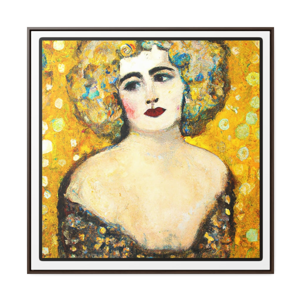 Portrait of Norma Jean by Gustav Klimt Canvas