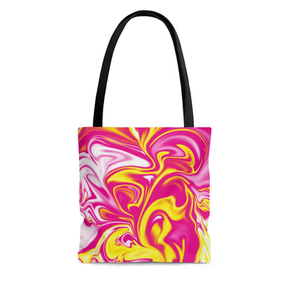 Pink/Yellow Tote Bag