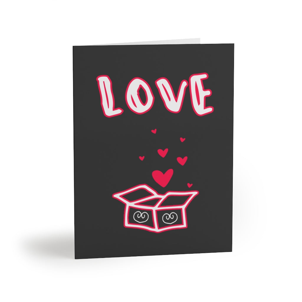 I See You Valentine's Day Greeting cards (8 pcs)