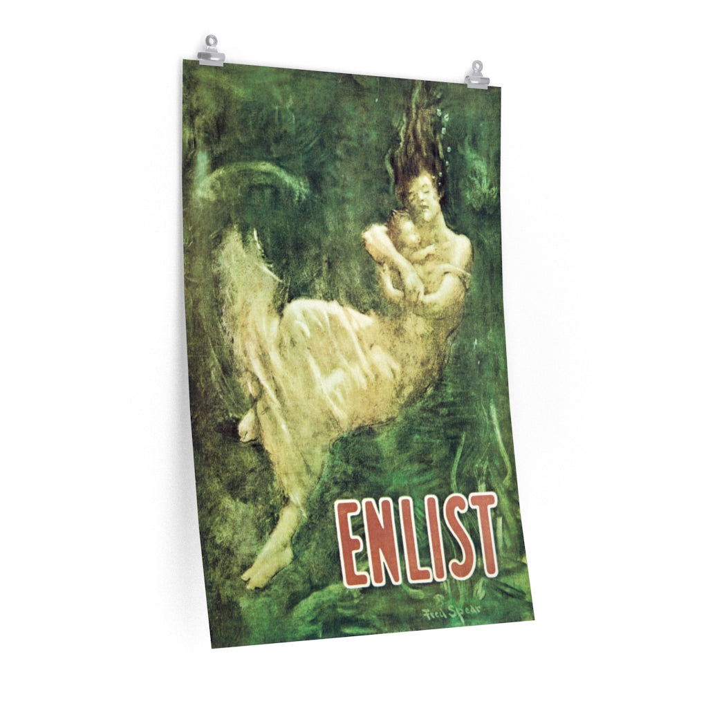 20th Century World Wars Poster: Enlist