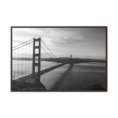 Arts by Dylan: Golden Gate Bridge in Black and White Canvas