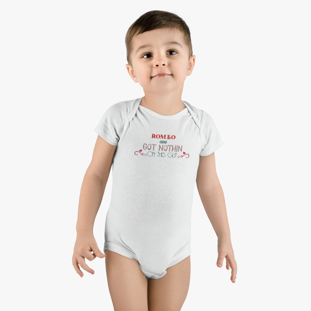 Little Italian Baby Short Sleeve Onesie