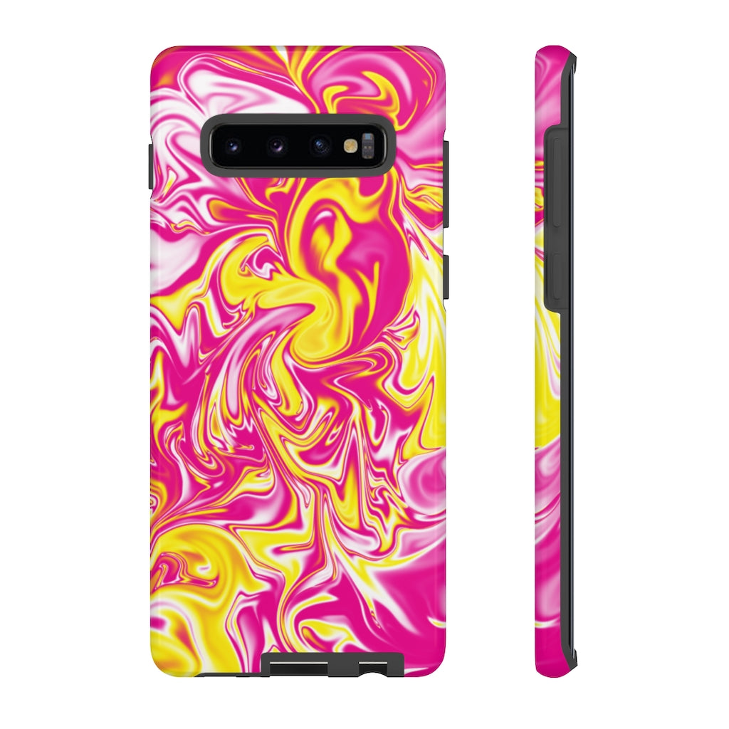 Pink/Yellow Tough Cases