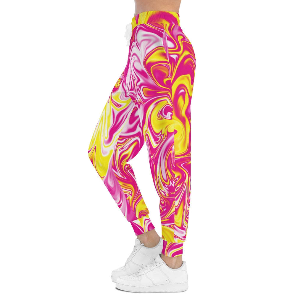 Pink/Yellow Joggers