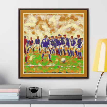 Free kick Van Gogh Canvas