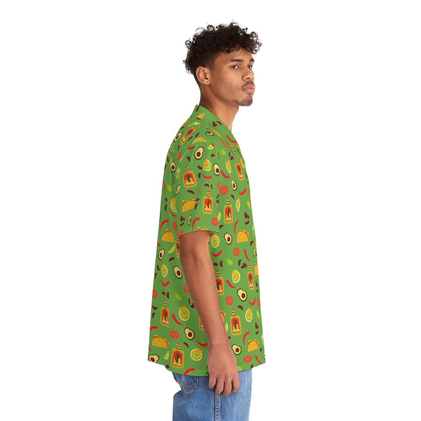 Tacos y Tequila Men's Hawaiian Shirt