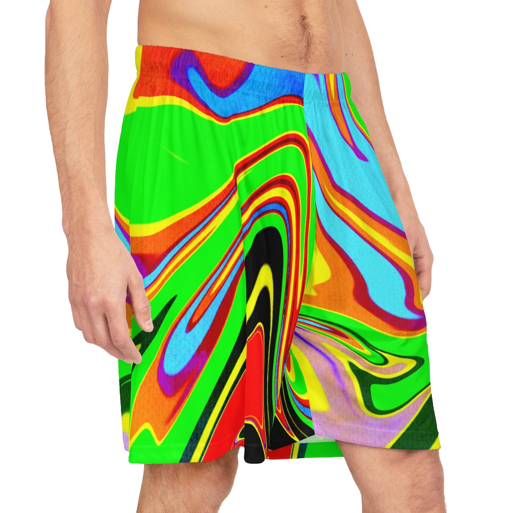 Tie Dye Basketball Shorts