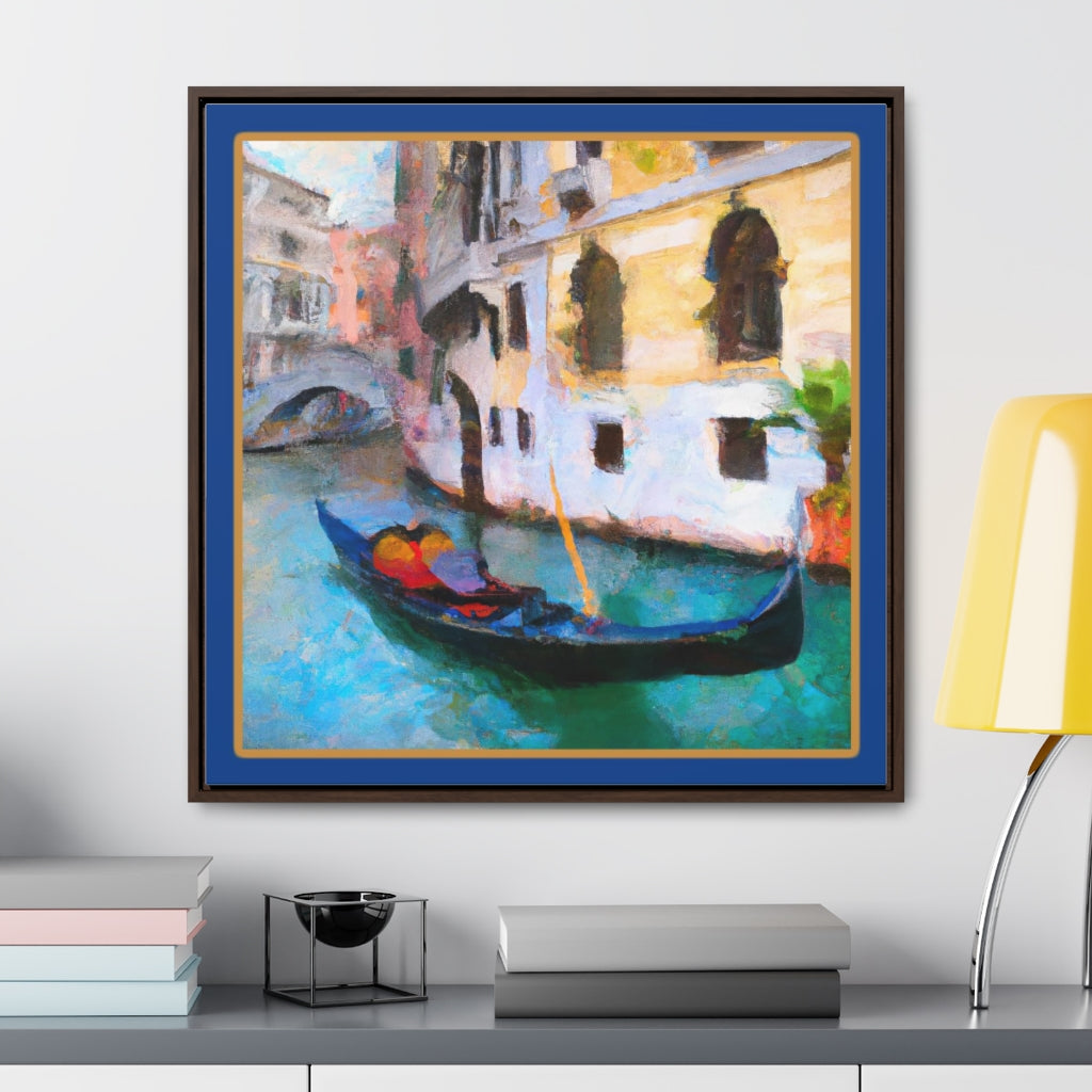 Renoir Gondola in Venice III Canvas