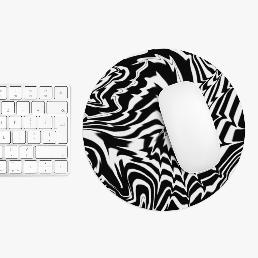 Black and White Mousepad