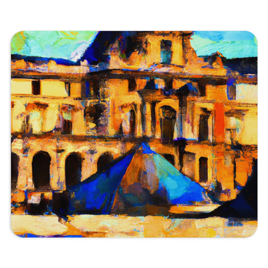 Impressionist Louvre Museum Mousepad