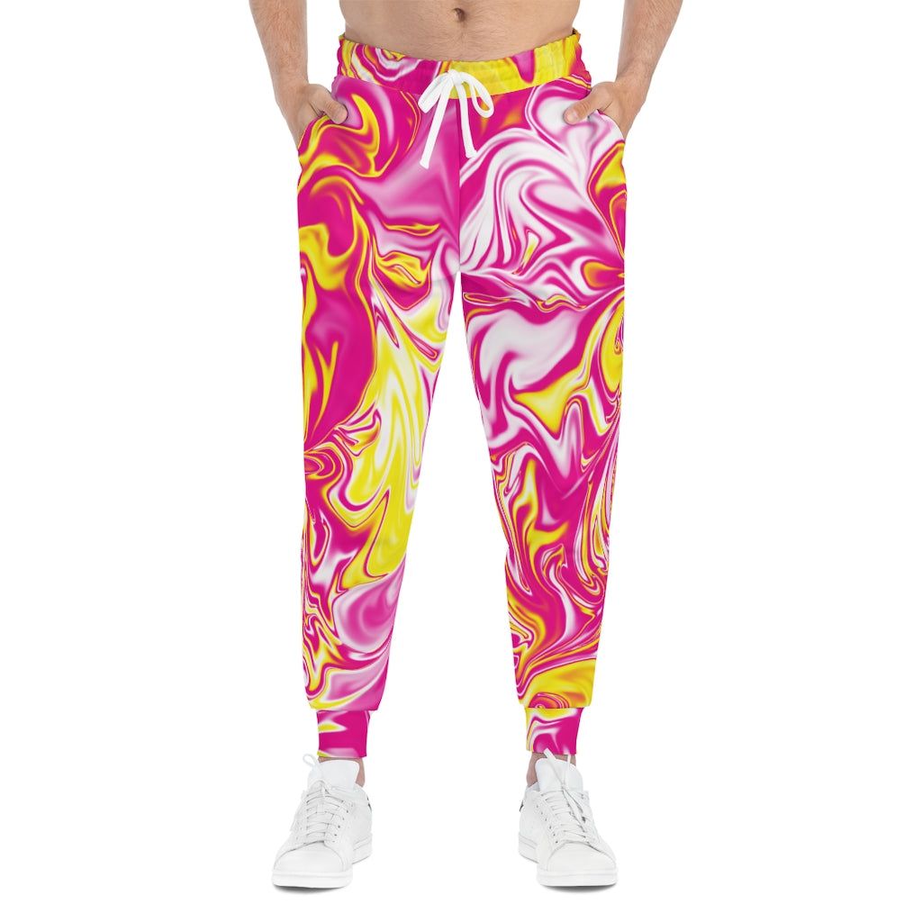 Pink/Yellow Joggers