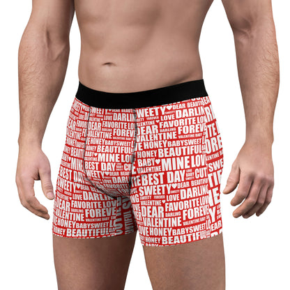 Valentine's Day Men's Boxer Briefs