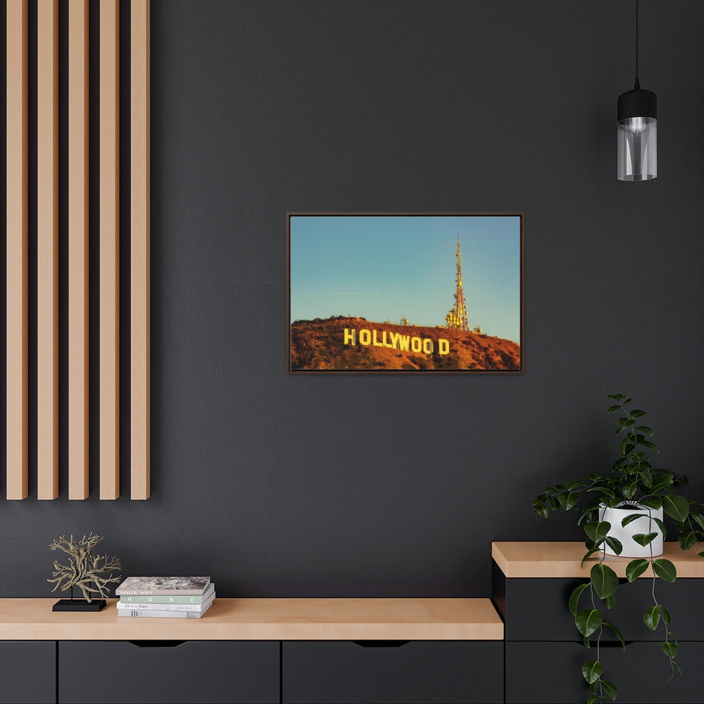 Arts by Dylan: Hollywood Sign Canvas