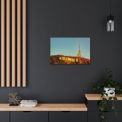 Arts by Dylan: Hollywood Sign Canvas