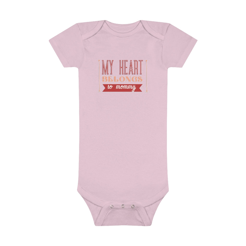 Belongs to Mommy Baby Short Sleeve Onesie