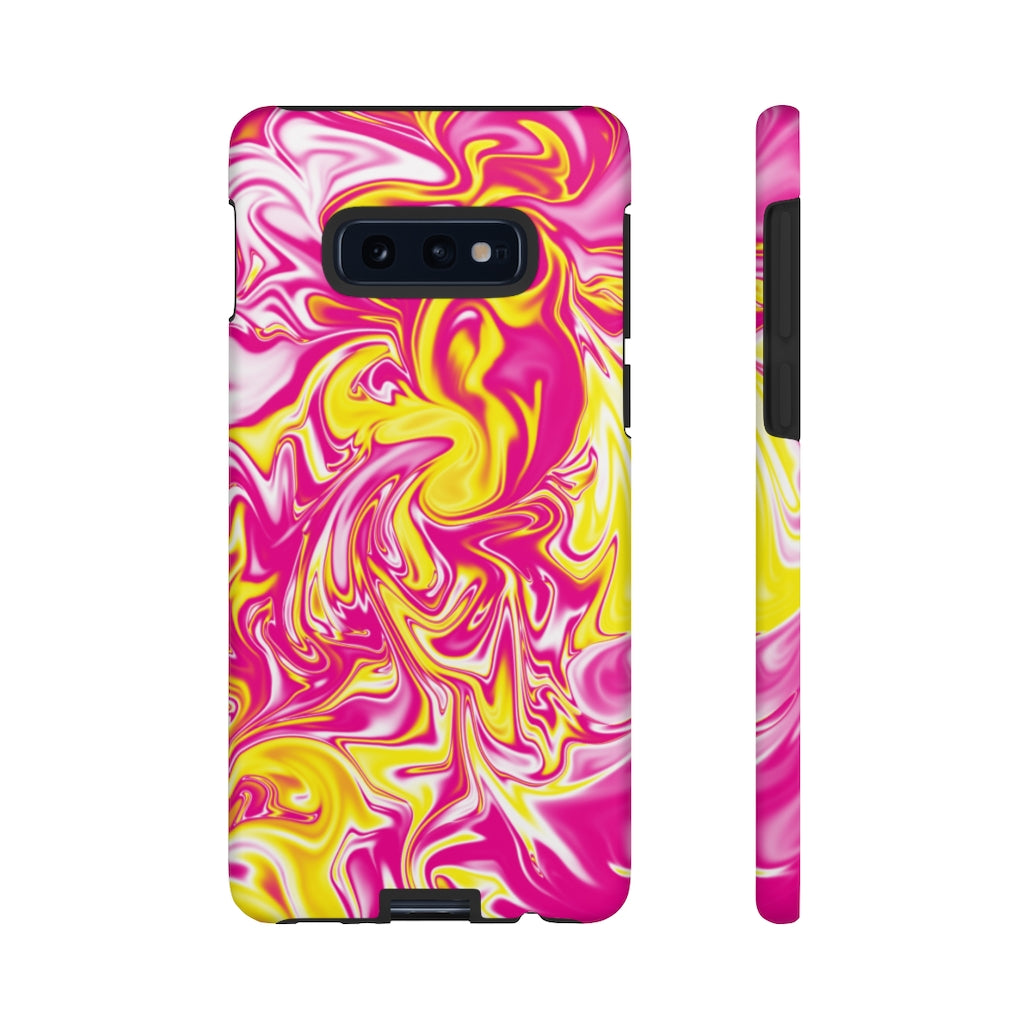 Pink/Yellow Tough Cases