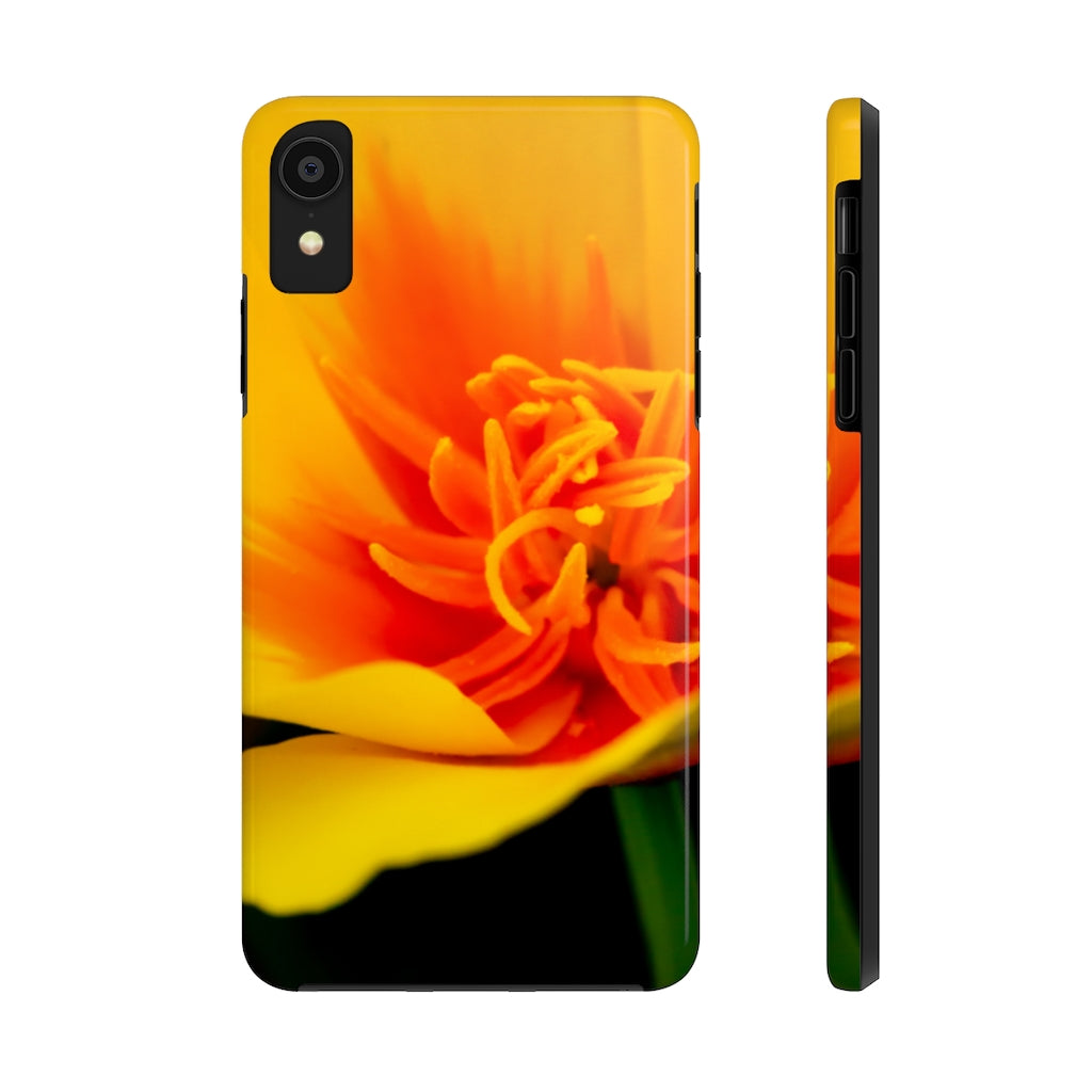 California Poppy Phone Cases