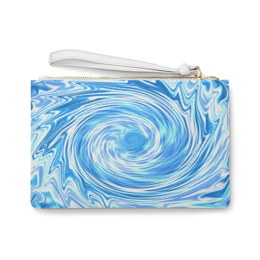 French Blues Clutch Bag