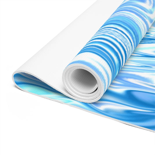 French Blues Yoga Mat