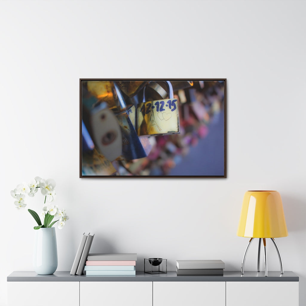 Arts by Dylan: Love Locks Canvas