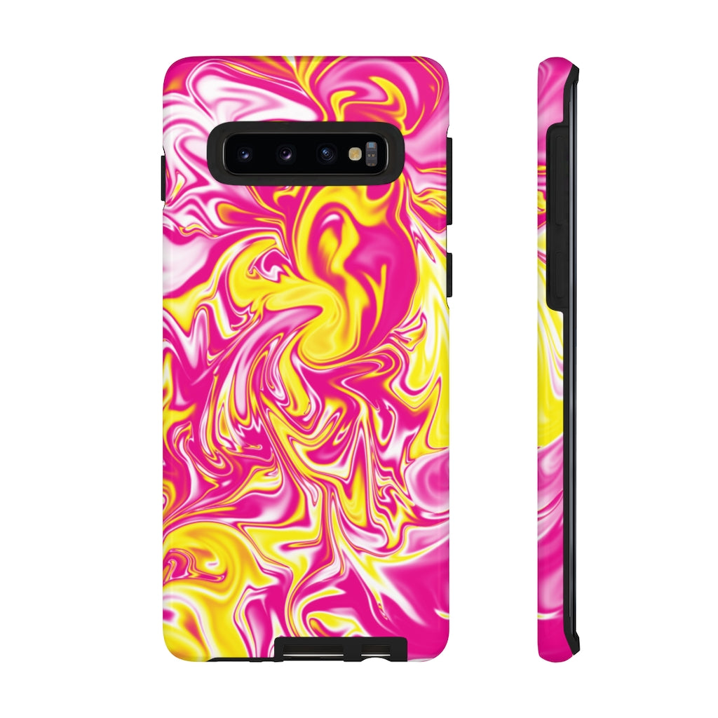 Pink/Yellow Tough Cases