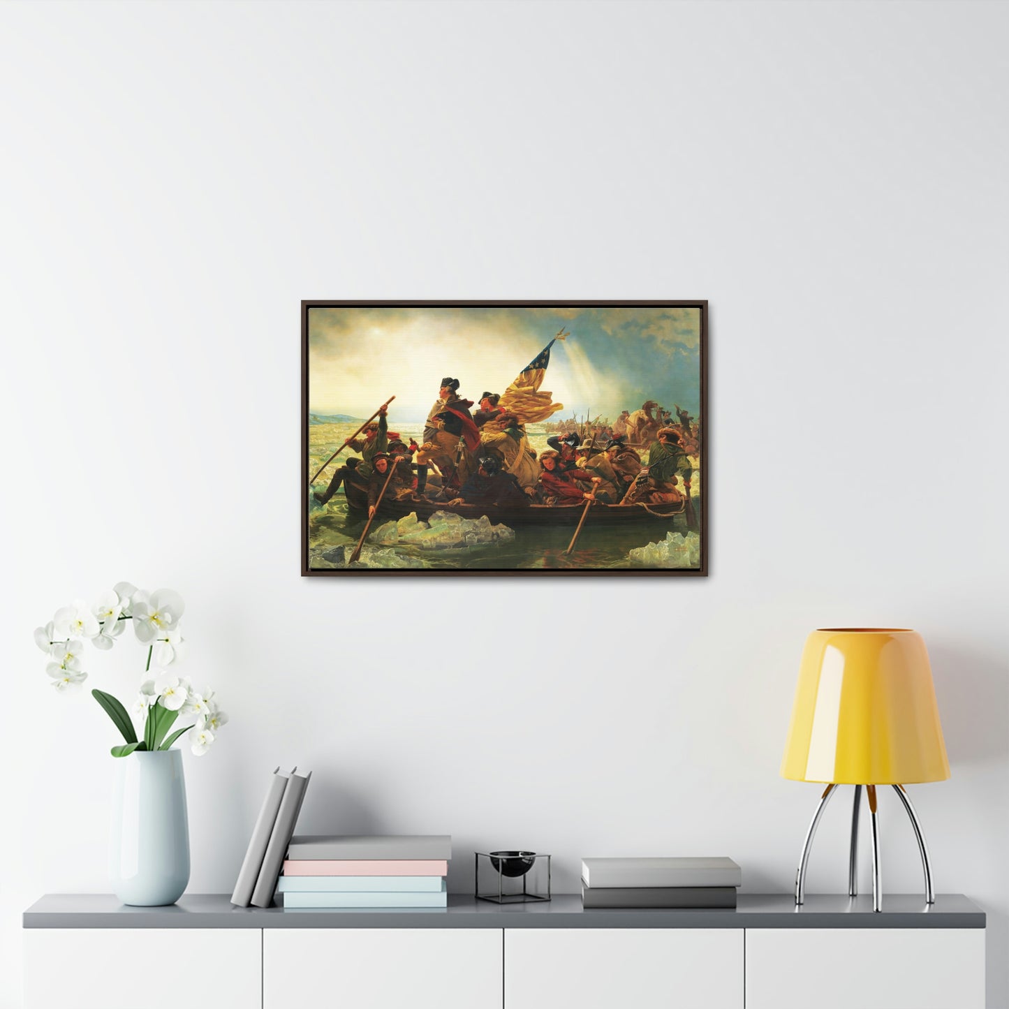 Arts by Dylan: Washington Crossing the Delaware Canvas