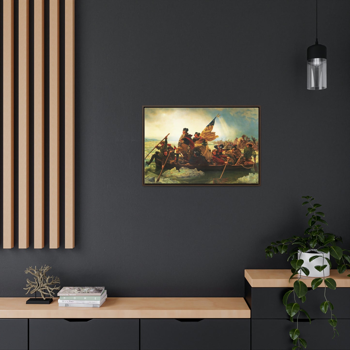 Arts by Dylan: Washington Crossing the Delaware Canvas