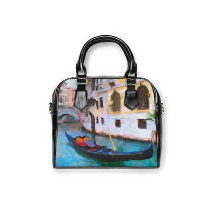 Renoir Gondola in Venice III Shoulder Handbag