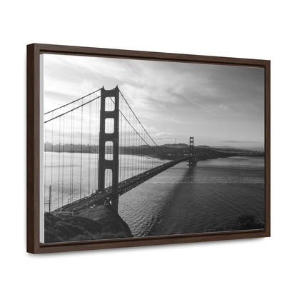 Arts by Dylan: Golden Gate Bridge in Black and White Canvas