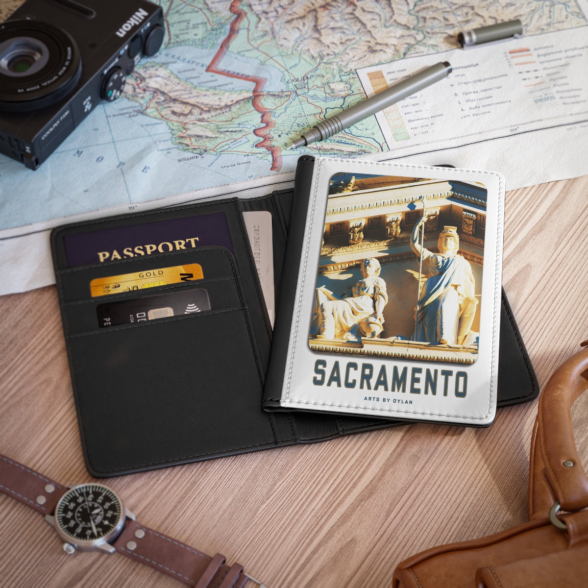 Sacramento Passport Cover