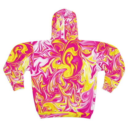 Pink/Yellow Wave Hoodie