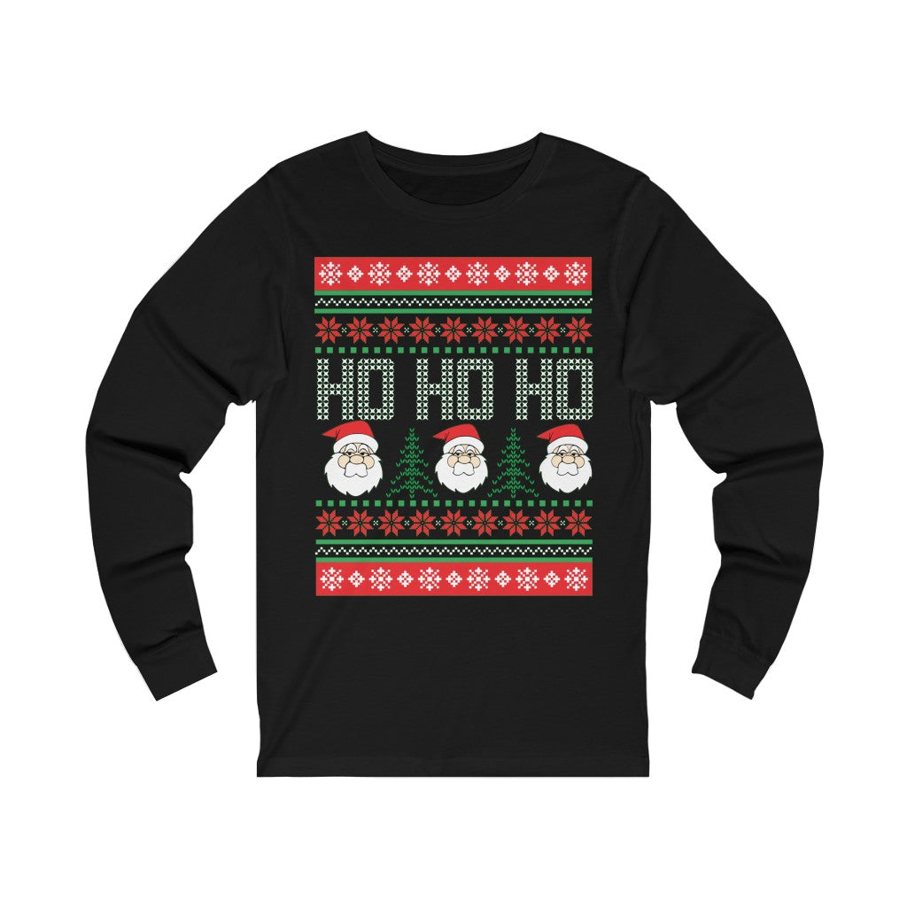 HO HO HO Long Sleeve Tee