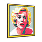 Portrait of Marilyn Monroe by Andy Warhol (Ai generated) Canvas