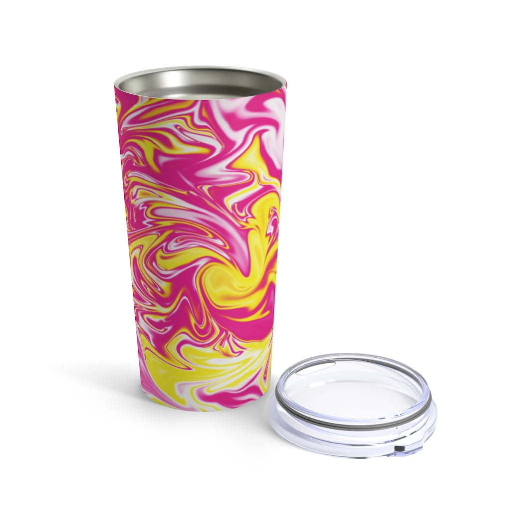 Pink/Yellow Tumbler 20oz