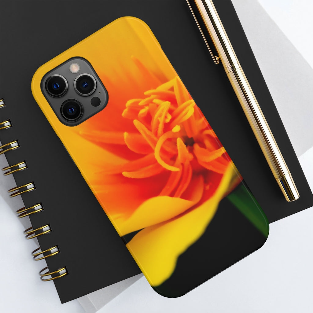 California Poppy Phone Cases