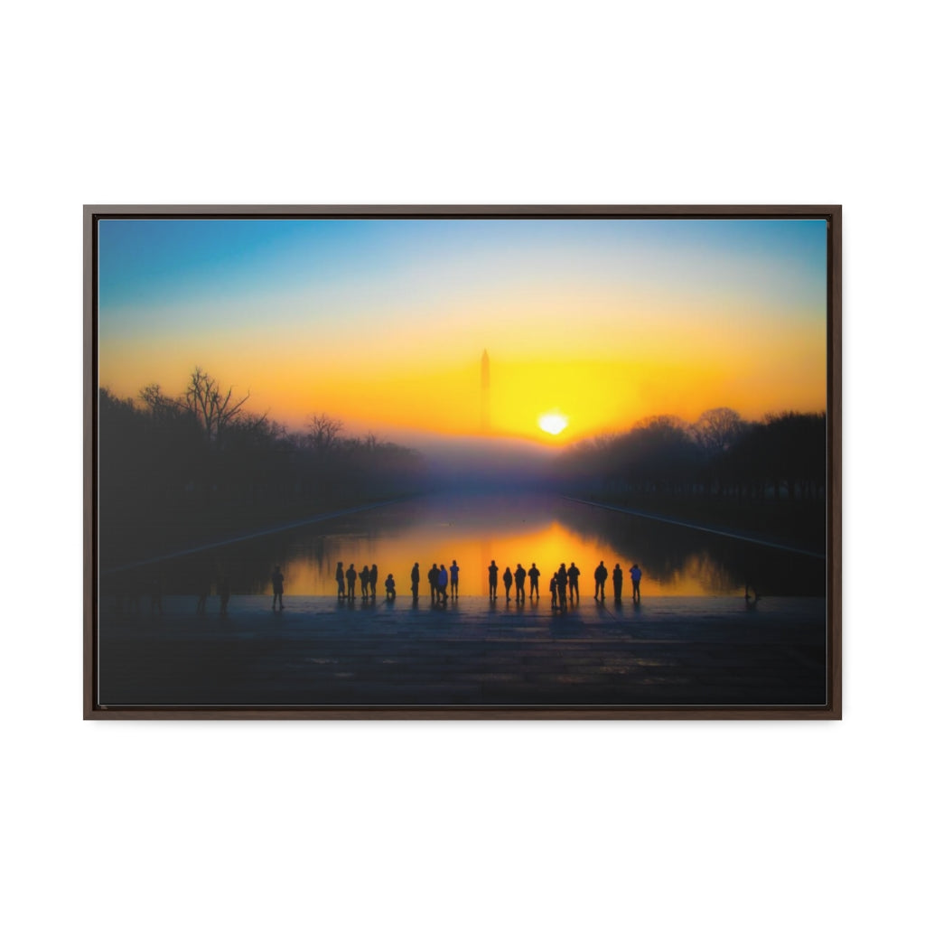 Arts by Dylan: Reflecting Pool Canvas