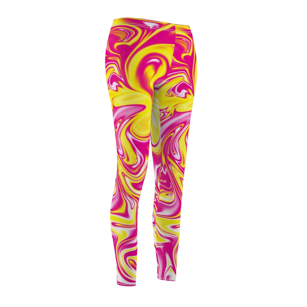 Pink/Yellow Leggings