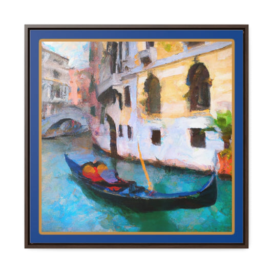 Renoir Gondola in Venice III Canvas