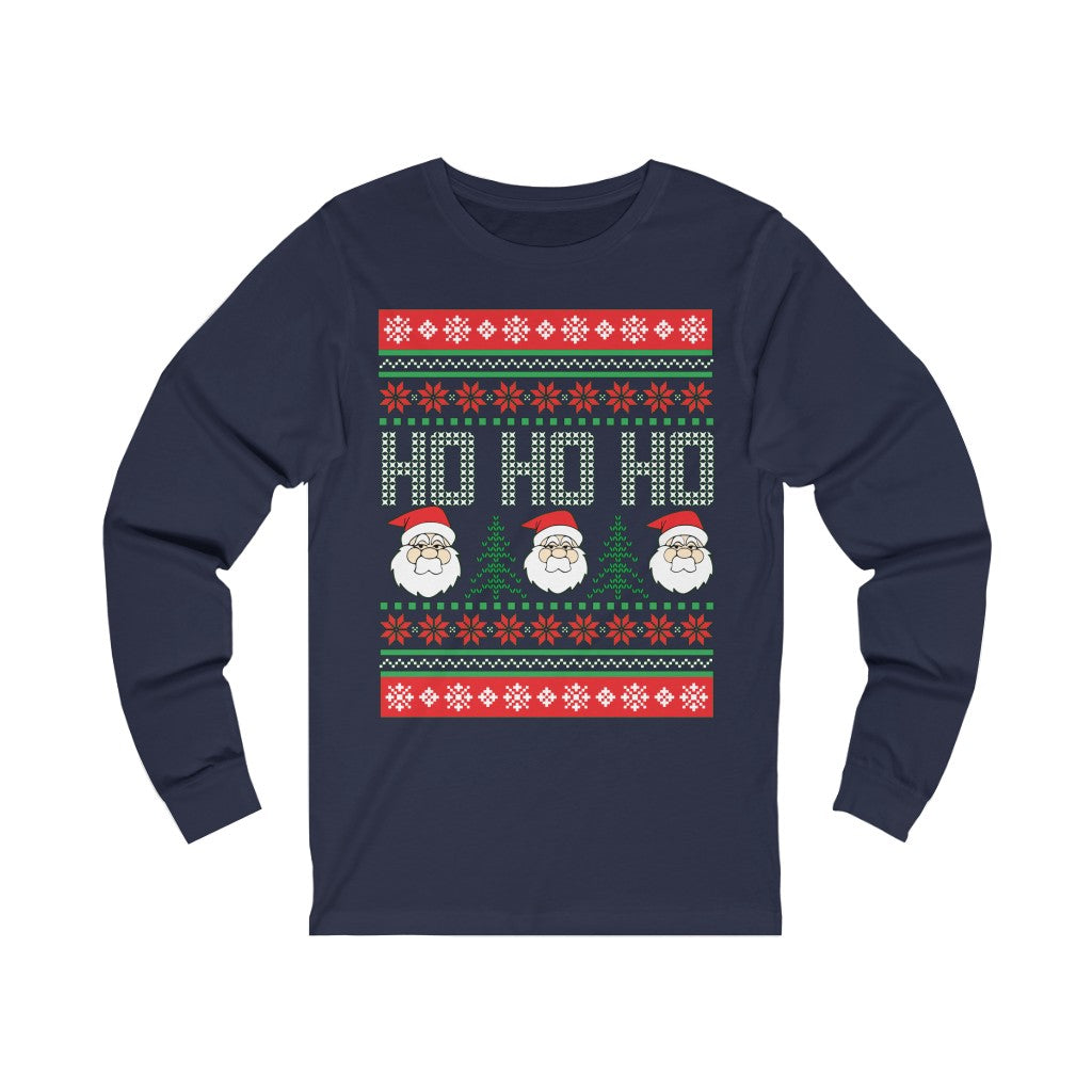 HO HO HO Long Sleeve Tee