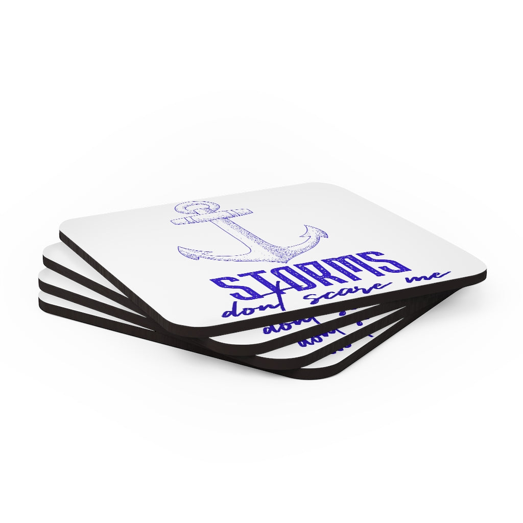 Storms Corkwood Coaster Set