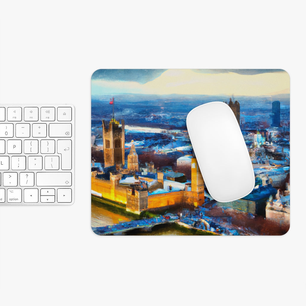 Painting of London II Mousepad