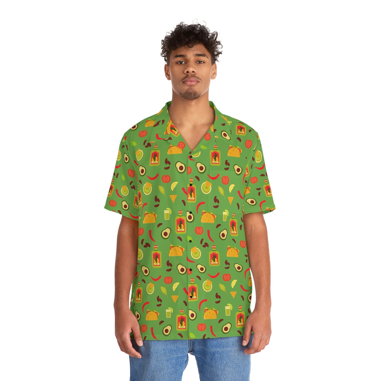 Tacos y Tequila Men's Hawaiian Shirt