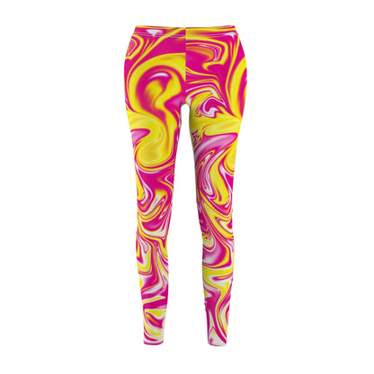 Pink/Yellow Leggings