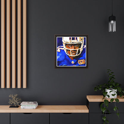 American Football Player Van Gogh Canvas