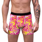 Pink/Yellow Men's Boxer Briefs